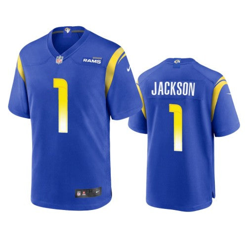 Los Angeles Los Angeles Rams #1 Desean Jackson Men's Nike Game NFL Jersey - Royal Men's