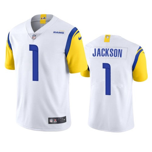 Los Angeles Los Angeles Rams #1 Desean Jackson Men's Nike Alternate Vapor Limited NFL Jersey - White Men's